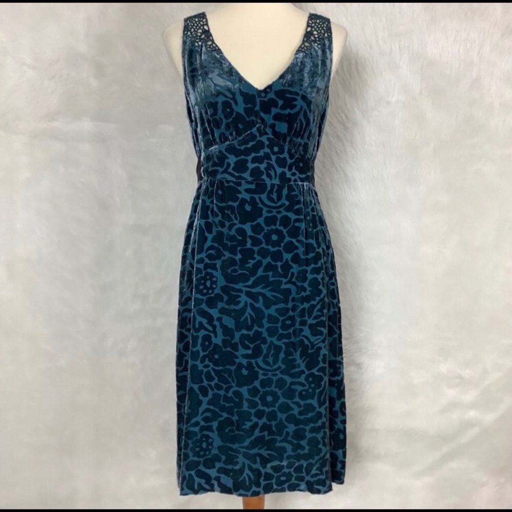 Moulinette Soeurs Matilija Velvet Lace Dress